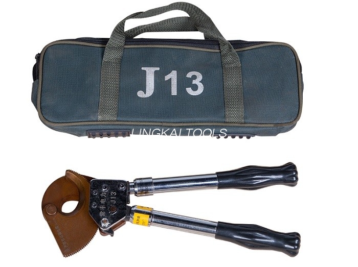 J13 Прирачник Ratchet Cable Cutters Енергетски конструктивни алатки за сечење ACSR