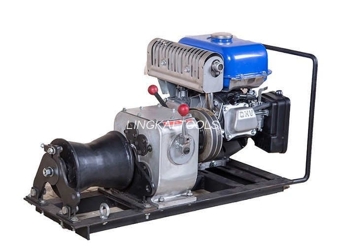 JJM1Q Line Construction Winch 1 тон, винч за влечење на бензин