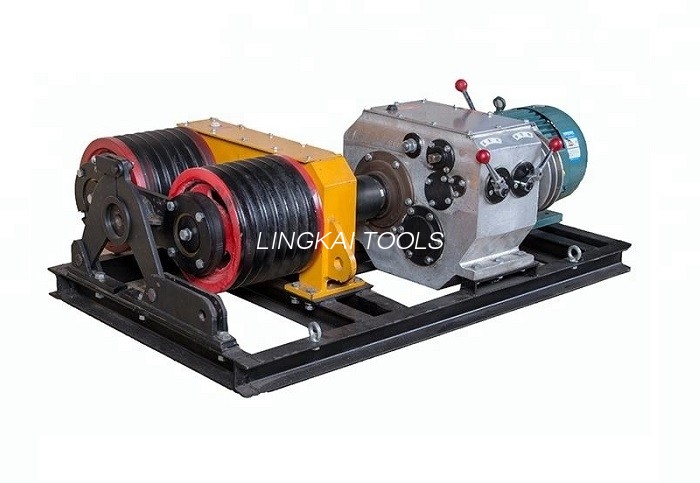 Double Capstan Mortor 5 Ton Winch 50KN Моќна конструкција со електричен мотор