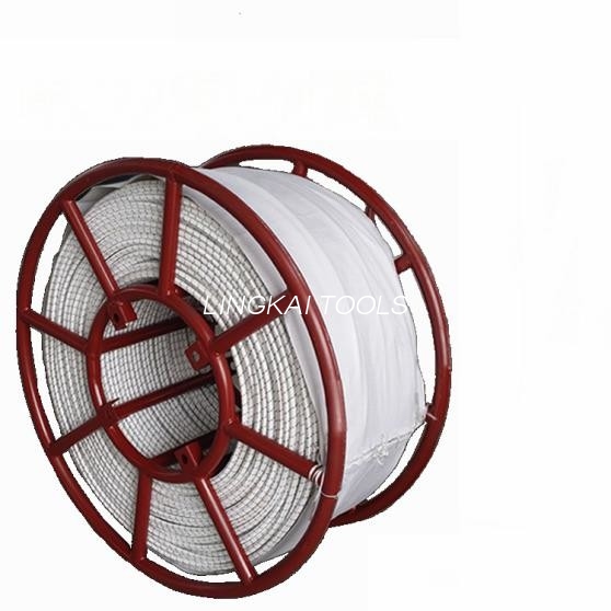 Алатки за кабел со оптички влакна со дијаметар од 12-16 mm Pe Rope против извртување со двослоен плетенка