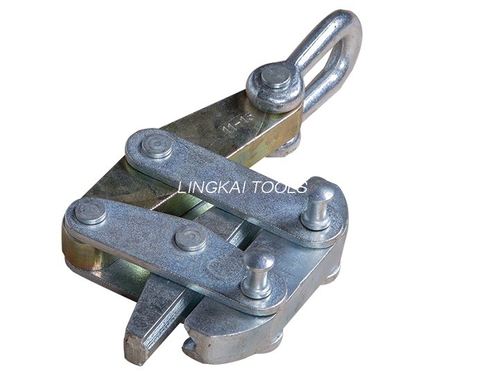 11-15mm челично јаже Основни градежни алатки Anti-wist Steel Rope Gripper 50KN